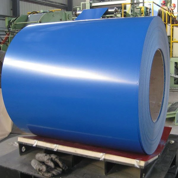 DX51D SGCC Vật liệu cuộn thép PPGI trả trước Mạ kẽm màu cuộn thép tráng
